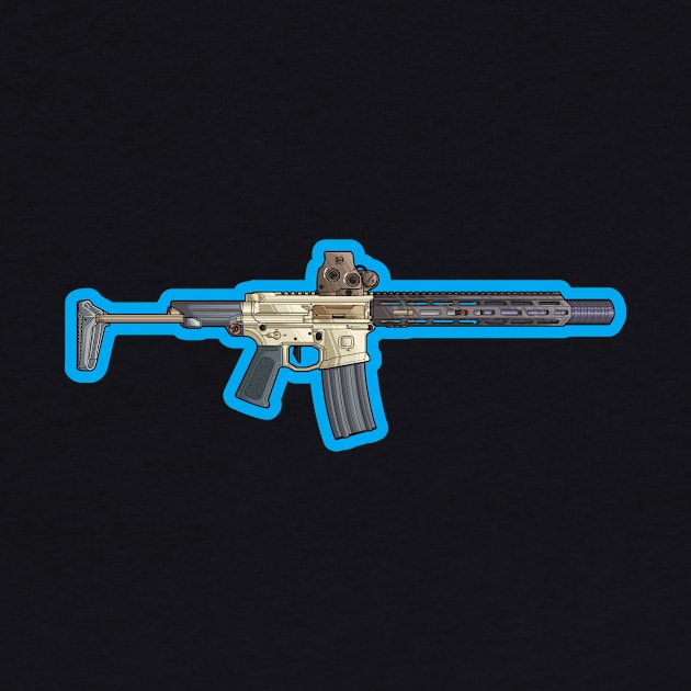 Q Honey Badger SBR by orozcodesign